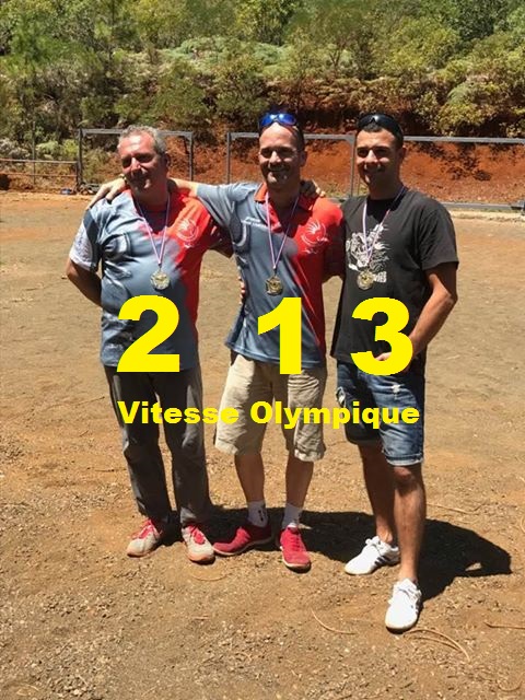Podium de la vitesse olympique